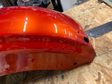 Candy Orange Rear Fender Harley Street Road Glide OEM FLHX FLTR 2009^ Touring
