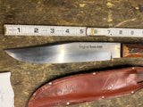 Carl Friedrich ERN Solingen Original Bowie Knife Stag Handle Sheath germany Hunt