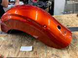 Candy Orange Rear Fender Harley Street Road Glide OEM FLHX FLTR 2009^ Touring