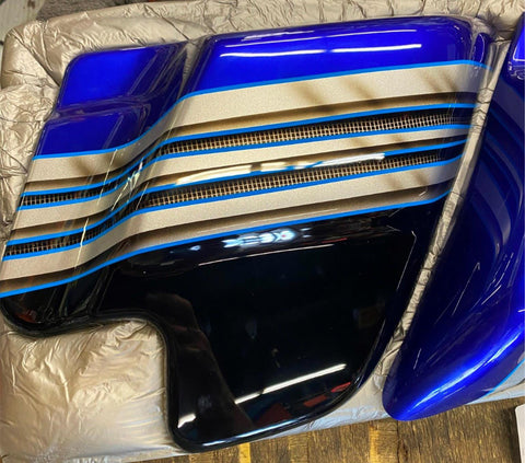 Right Side Frame Cover 2008 FLHX Radical Frost Harley Touring Bagger OEM NOS!