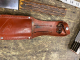 Carl Friedrich ERN Solingen Original Bowie Knife Stag Handle Sheath germany Hunt