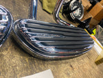 Harley Stealth Floorboards Touring CVO Ultra classic road Glide FLH king Chrome!
