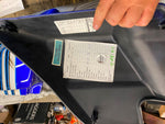 Right Side Frame Cover 2008 FLHX Radical Frost Harley Touring Bagger OEM NOS!