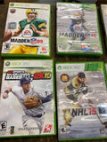 Xbox 360 Video Games Sports Baseball football Hockey Madden NHL NFL ncaa longori