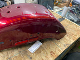 Rear Fender Harley Rich Red Softail Deuce FXSTD 2002 DING Motorcycle 9 1/2"