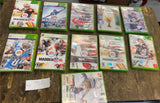Xbox 360 Video Games Sports football Hockey Madden NBA NFL ncaa Basketball Lot