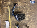 Harley Stealth Passenger Floorboards Touring CVO Ultra classic road king Chrome!