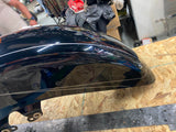 Vivid Black Front Fender Harley Street Road Glide OEM FLHX FLTR 2014^ Touring