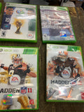 Xbox 360 Video Games Sports football Hockey Madden NBA NFL ncaa Basketball Lot