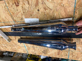 Vtg Cocktail Shaker mufflers Slip on Old Skool Trumpet Triumph Chopper 1 1/2 PR!