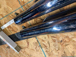Vtg Cocktail Shaker mufflers Slip on Old Skool Trumpet Triumph Chopper 1 1/2 PR!