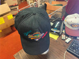 Vintage 1997 World Series New Era Snapback Hat Wool Marlins Indians USA Made