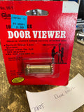 Vtg180 Degree Peephole Outside Door Viewer Security Peep Hole Hardware Brass