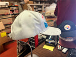 1998 Pro Football HOF Game Steelers & Buccaneers Strapback Hat Logo 7