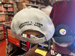 1998 Pro Football HOF Game Steelers & Buccaneers Strapback Hat Logo 7
