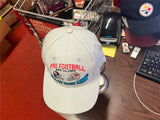 1998 Pro Football HOF Game Steelers & Buccaneers Strapback Hat Logo 7