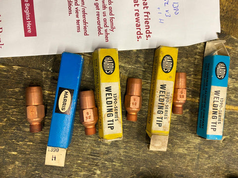 Harris 1390-B Alternate Fuel Brazing Tip Size 1390-B 1800015 Torch Welding Lot