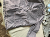 Vtg SAGER GLOVE CO 60s 100% Cott Workwear Jacket Coat Mill Flame retard AL Small