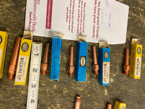 Harris 1390 Acetylene Welding Brazing Tip Size 5 6 Torch Welding Lot