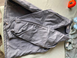Vtg SAGER GLOVE CO 60s 100% Cott Workwear Jacket Coat Mill Flame retard AL Small