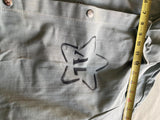Vtg SAGER GLOVE CO 60s Cotten Workwear Jacket Coat Mill Flame retarded AL Small