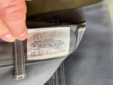 Vtg SAGER GLOVE CO 60s Cotten Work wear Pants Steel Mill Flame retarded AL 32x32