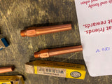 Harris 1390 Acetylene Welding Brazing Tips Size 6  7 8 Torch Welding Lot