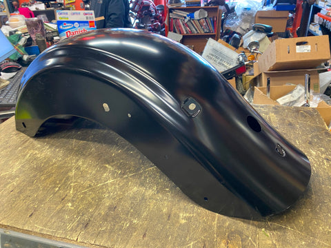 OEM 2009^ FLHX FENDER REAR (PRIME HARLEY TOURING STREET ROAD KING GLIDE SPECIAL!