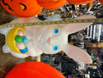 22"Vtg Easter Bunny blow mold Basket Empire lighted Yard Decor Holiday