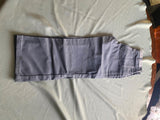 Vtg SAGER GLOVE CO 60s Cotten Work wear Pants Steel Mill Flame retarded AL 32x34