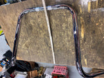 Wide 1 1/4 16" Ape Hangers Handlebars Harley Softail dyna Sportster chopper Chro