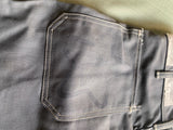 Vtg SAGER GLOVE CO 60s Cotten Work wear Pants Steel Mill Flame retarded AL 32x34