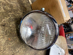Vtg Old Skool 6v headlight Chopper Side Mount Honda Harley KZ CB XS Bobber new!