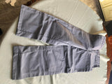 Vtg SAGER GLOVE CO 60s Cotten Work wear Pants Steel Mill Flame retarded AL 32x34