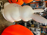 22"Vtg Easter Bunny blow mold Basket Empire lighted Yard Decor Holiday