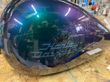2021 Snake Venom Ultra Limited Gas Fuel tank Harley touring Green purple Glide