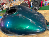 2021 Snake Venom Ultra Limited Gas Fuel tank Harley touring Green purple Glide