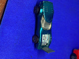 Vtg Hot wheels Redline Metallic Teal Aqua Torero Mattel Car 1968 Red Line Usa