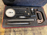 Vtg USA Central Tool Co dial Indicator Set Machinist Tool Die Mechanic CNC Case!