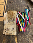 Vtg Handlebar Streamers Red White Blue green multi Banana Seat Cruiser Bicycle