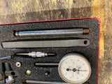 Vtg USA Central Tool Co dial Indicator Set Machinist Tool Die Mechanic CNC Case!