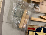 Vintage 1970s Control Line Model Airplane Kit Midwest P-51 Mustang 33" Kit