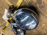 Vtg Blue Emergency Turn Signal Light Dietz 77-276 Semi Tractor Trailer Mack Ambu