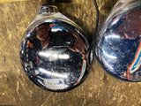 Vtg Blue Emergency Turn Signal Light Dietz 77-276 Semi Tractor Trailer Mack Ambu