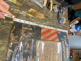 WW2 Vtg Sign Dont Waste Transportation Pullman Std Train Car Railroad Home Front