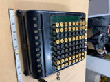 Antique Burroughs Key Driven Calculator Adding Machine Vtg Office Bank 20's Coll