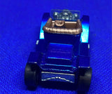 Vtg Hot wheels Red line Metallic Blue Hot Heap Mattel Car 1968 Red Line USA Gold