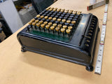 Antique Burroughs Key Driven Calculator Adding Machine Vtg Office Bank 20's Coll