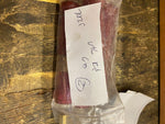 Vtg Clear See thru Red Bicycle Grips Banana Seat Muscle Wheelie bicycle 70's acc