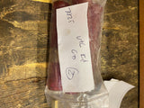 Vtg Clear See thru Red Bicycle Grips Banana Seat Muscle Wheelie bicycle 70's acc